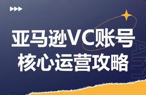 亚马逊VC账号核心玩法解析，实战经验拆解产品模块运营技巧，提升店铺GMV，有效提升运营利润-优杰学社